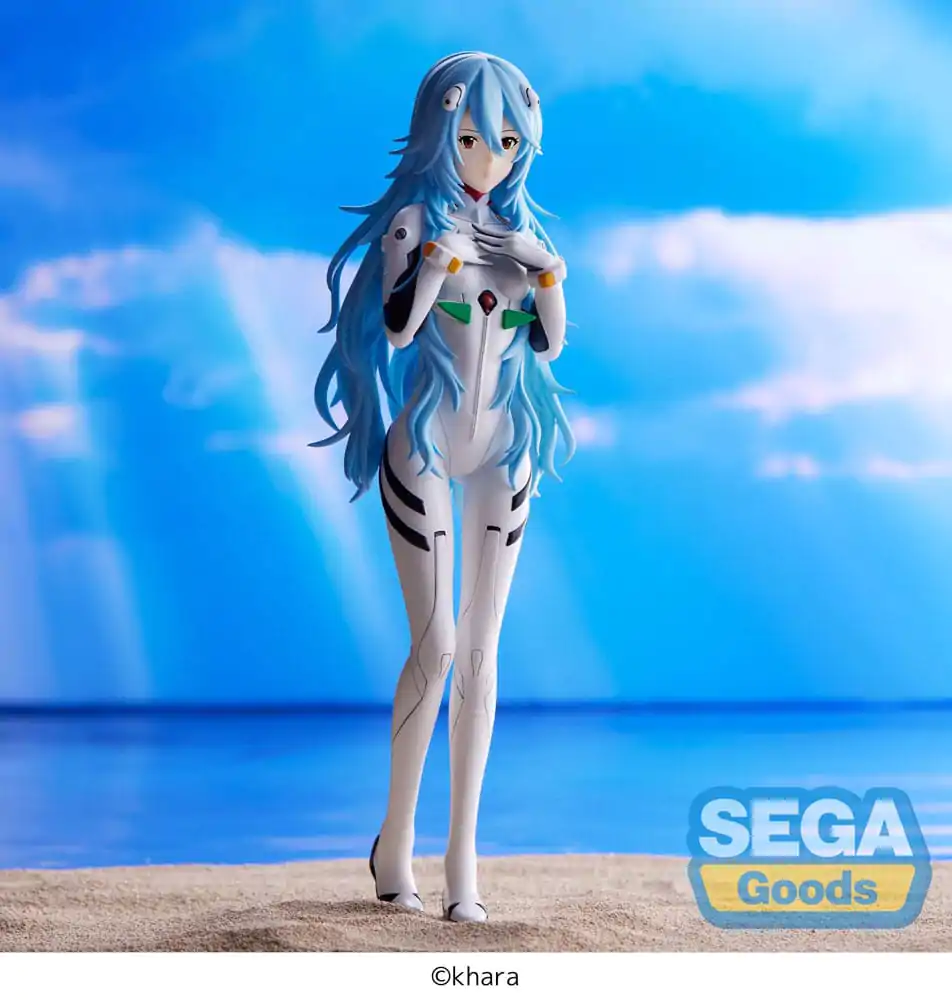Evangelion: 3.0+1.0 Thrice Upon a Time SPM PVC Statue Rei Ayanami Long Hair Ver. (re-run) 21 cm product photo