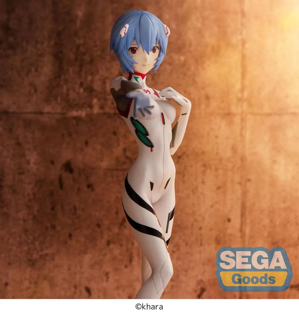 Evangelion: 3.0+1.0 Thrice Upon a Time SPM PVC Statue Rei Ayanami (Tentative Name) Momentary White 19 cm product photo