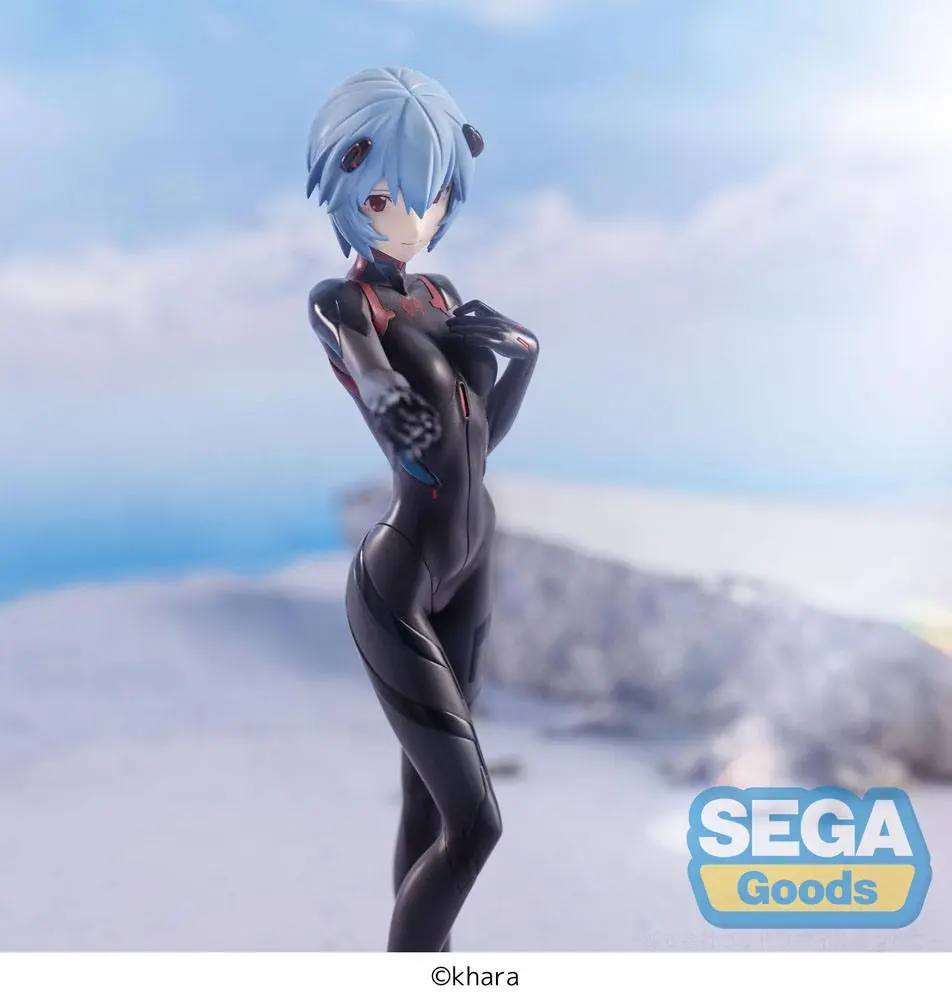 Evangelion: 3.0+1.0 Thrice Upon a Time SPM PVC Statue Rei Ayanami (Tentative Name) Hand Over 21 cm product photo