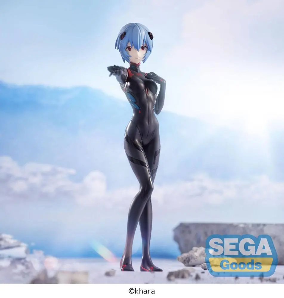 Evangelion: 3.0+1.0 Thrice Upon a Time SPM PVC Statue Rei Ayanami (Tentative Name) Hand Over 21 cm product photo