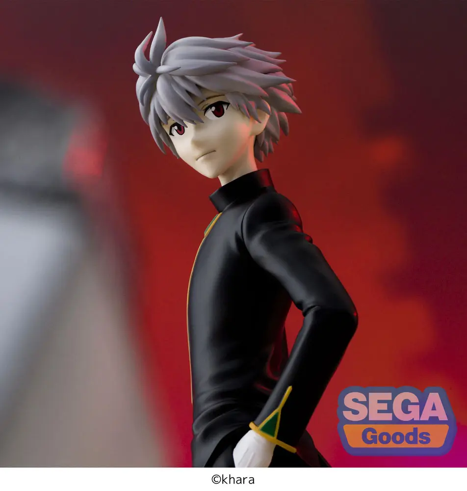 Evangelion: 3.0+1.0 Thrice Upon a Time SPM Vignetteum PVC Statue Kaworu Nagisa Commander Suit Ver. 19 cm product photo