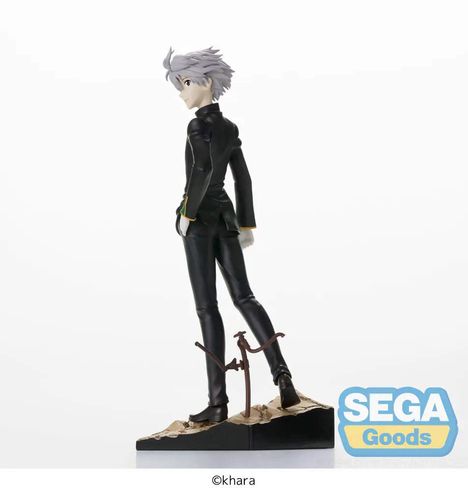 Evangelion: 3.0+1.0 Thrice Upon a Time SPM Vignetteum PVC Statue Kaworu Nagisa Commander Suit Ver. 19 cm product photo