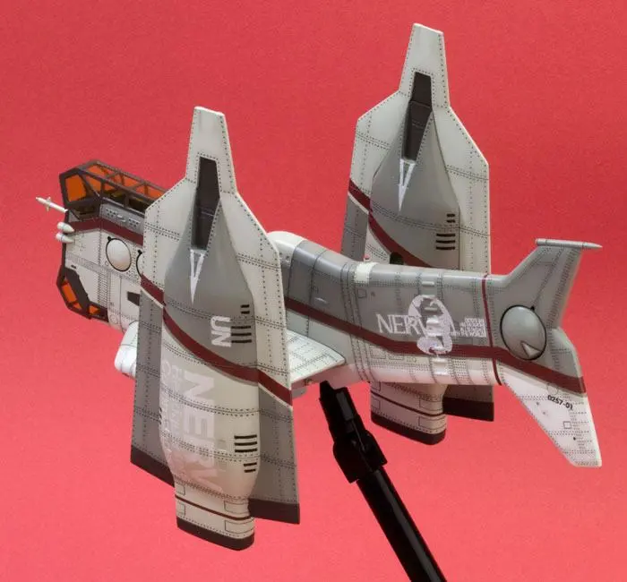 Evangelion: 3.0 Plastic Model Kit 1/100 Vertical Take-Off &amp; Landing Aircraft YAGR-N101 19 cm product photo