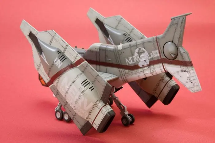 Evangelion: 3.0 Plastic Model Kit 1/100 Vertical Take-Off &amp; Landing Aircraft YAGR-N101 19 cm product photo