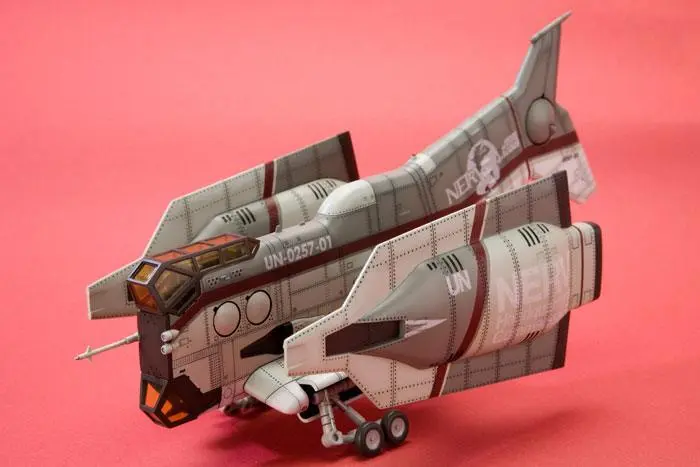 Evangelion: 3.0 Plastic Model Kit 1/100 Vertical Take-Off &amp; Landing Aircraft YAGR-N101 19 cm product photo