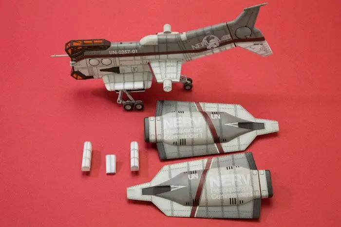 Evangelion: 3.0 Plastic Model Kit 1/100 Vertical Take-Off &amp; Landing Aircraft YAGR-N101 19 cm product photo