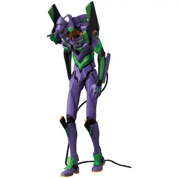 Evangelion: 3.0 Plastic Model Kit 1/400 Evangelion Test Type 01 Night Combat Ver. 19 cm product photo