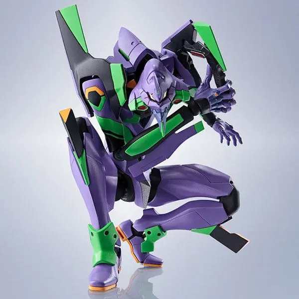 Evangelion: 3.0 Plastic Model Kit 1/400 Evangelion Test Type 01 Night Combat Ver. 19 cm product photo