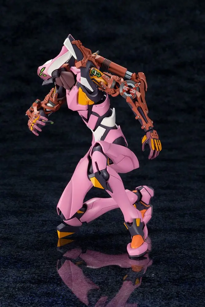 Evangelion 4.0 Plastic Model Kit 1/400 Evangelion Kai Unit 08 Gamma 20 cm product photo