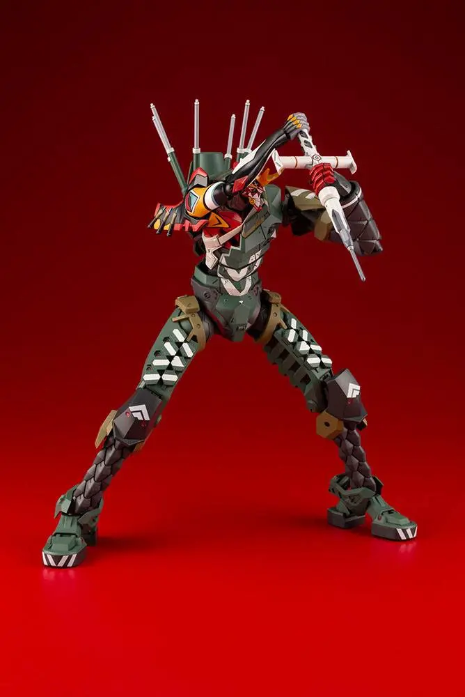 Evangelion 4.0 Plastic Model Kit 1/400 Evangelion Production Model-New 02 JA-02 Body Assembly Cannibalized) 22 cm product photo
