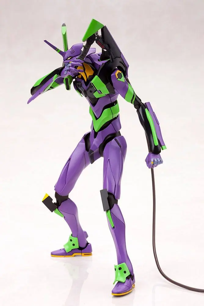 Evangelion 4.0 Plastic Model Kit 1/400 Evangelion Test Type-01 with Spear of Cassius 19 cm product photo