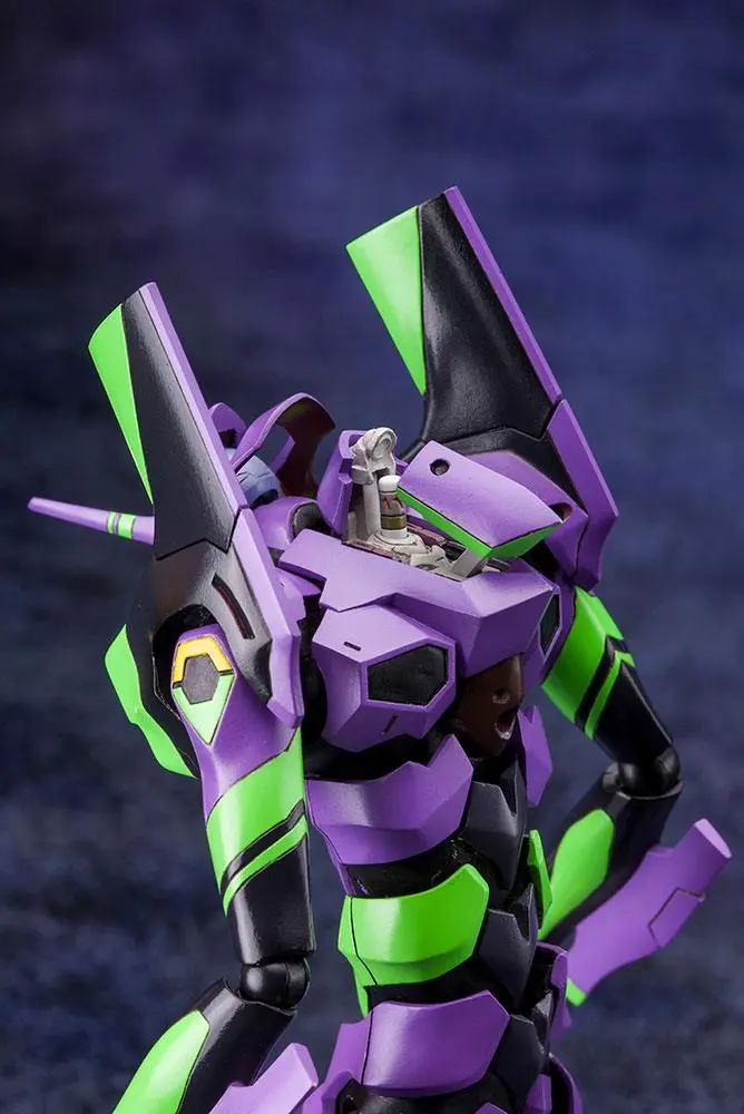 Evangelion: 3.0 + 1.0 Thrice Upon a Time Plastic Model Kit 1/400 Evangelion Test Type-01 with Spear of Cassius product photo