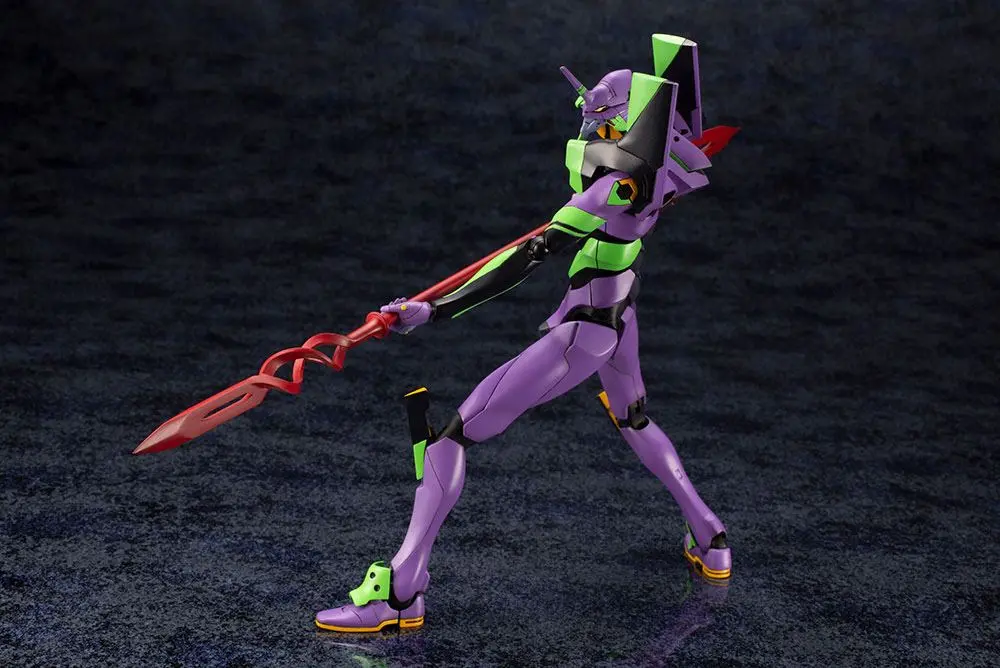 Evangelion: 3.0 + 1.0 Thrice Upon a Time Plastic Model Kit 1/400 Evangelion Test Type-01 with Spear of Cassius product photo