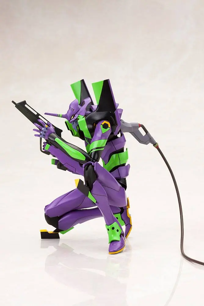 Evangelion: 3.0 + 1.0 Thrice Upon a Time Plastic Model Kit 1/400 Evangelion Test Type-01 with Spear of Cassius product photo