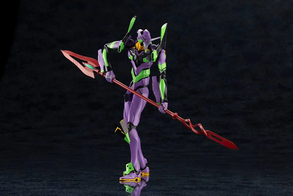 Evangelion: 3.0 + 1.0 Thrice Upon a Time Plastic Model Kit 1/400 Evangelion Test Type-01 with Spear of Cassius product photo