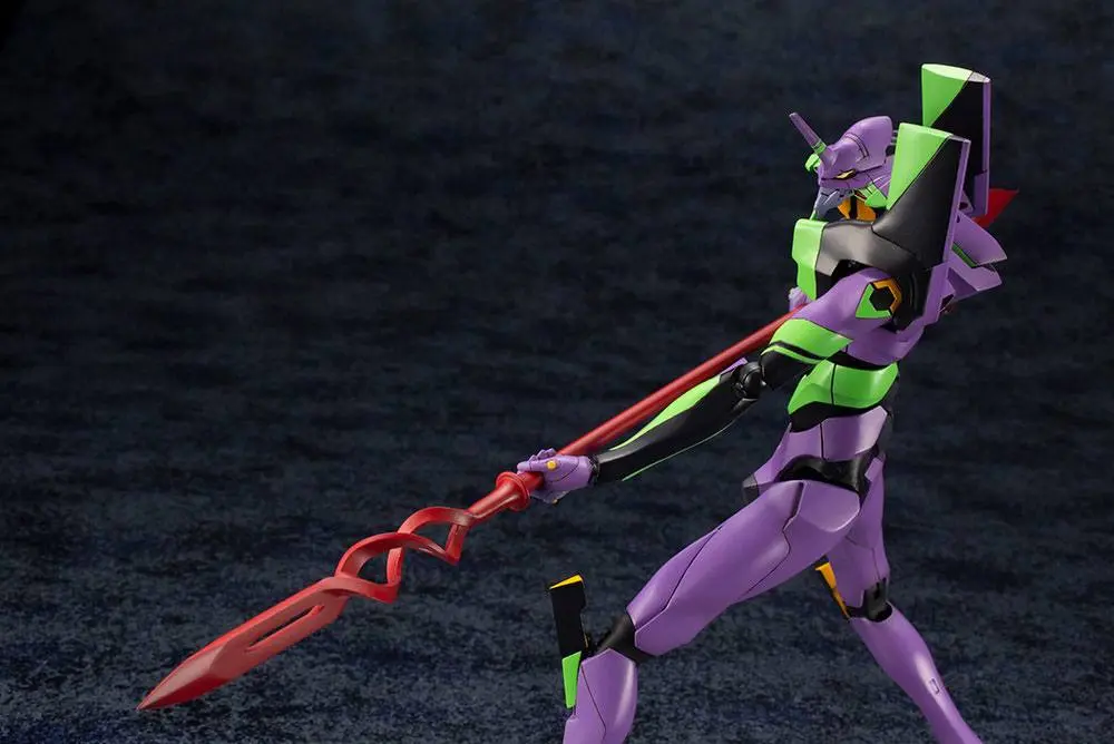 Evangelion: 3.0 + 1.0 Thrice Upon a Time Plastic Model Kit 1/400 Evangelion Test Type-01 with Spear of Cassius product photo