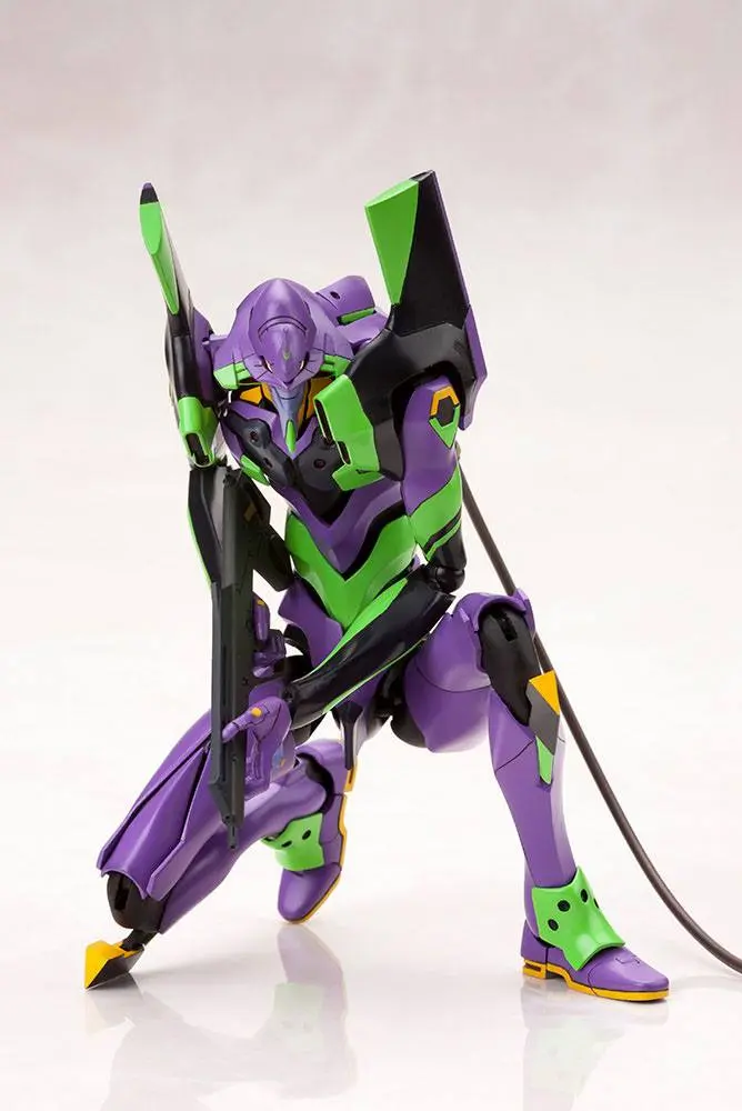Evangelion: 3.0 + 1.0 Thrice Upon a Time Plastic Model Kit 1/400 Evangelion Test Type-01 with Spear of Cassius product photo