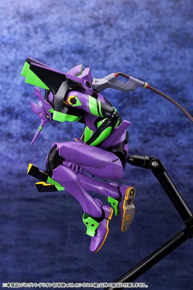 Evangelion: 3.0 + 1.0 Thrice Upon a Time Plastic Model Kit 1/400 Evangelion Test Type-01 with Spear of Cassius product photo