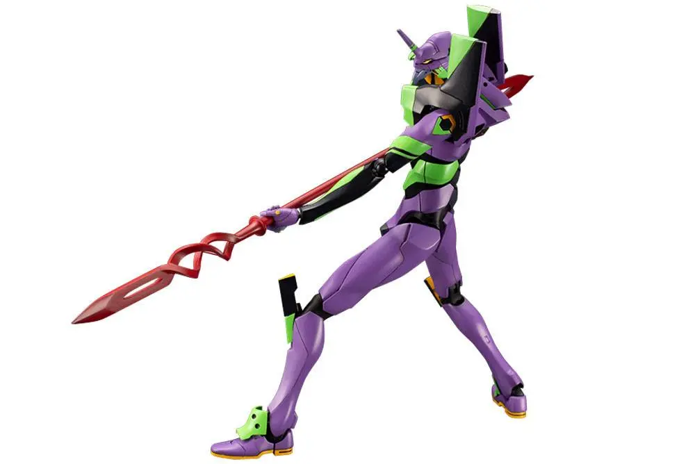Evangelion: 3.0 + 1.0 Thrice Upon a Time Plastic Model Kit 1/400 Evangelion Test Type-01 with Spear of Cassius product photo