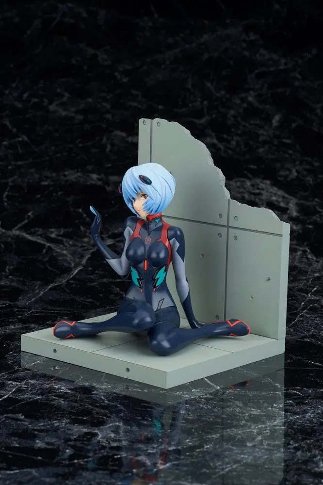 Evangelion 4.0 Final PVC Statue 1/7 Tentative Name Rei Ayanami Plugsuit Ver. 10 cm product photo