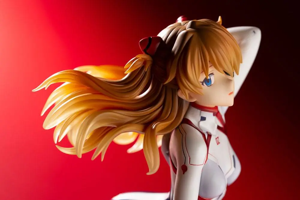 Evangelion 4 PVC Statue 1/6 Asuka Shikinami Langley White Plugsuit Ver. 23 cm product photo