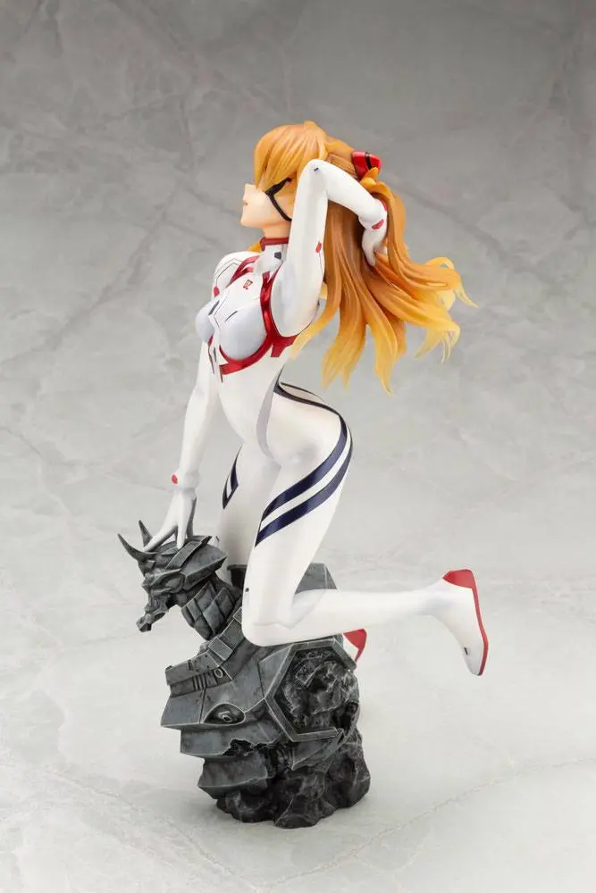 Evangelion 4 PVC Statue 1/6 Asuka Shikinami Langley White Plugsuit Ver. 23 cm product photo
