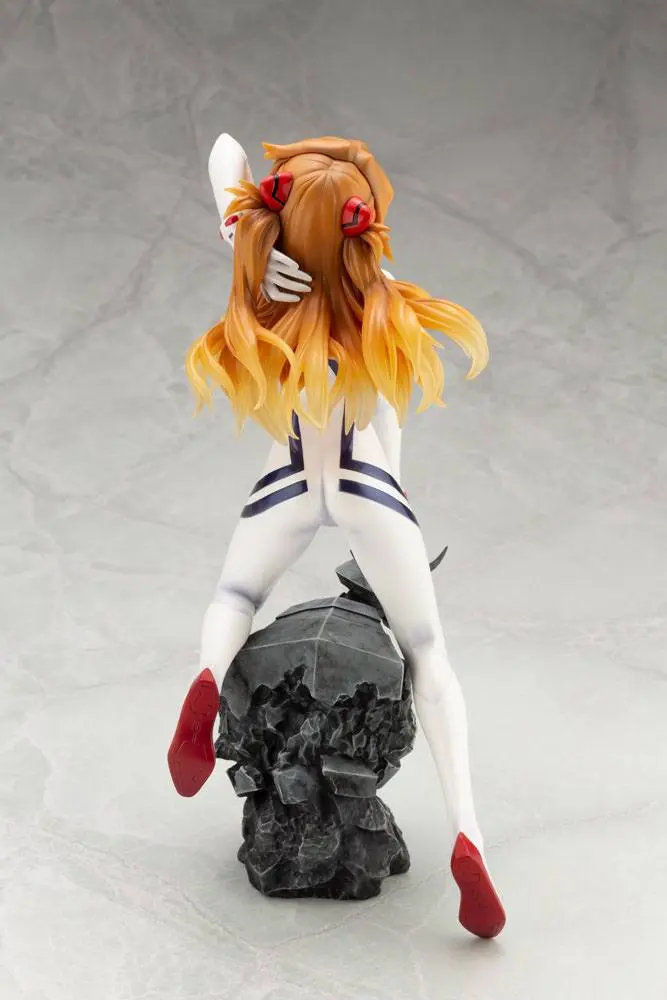 Evangelion 4 PVC Statue 1/6 Asuka Shikinami Langley White Plugsuit Ver. 23 cm product photo