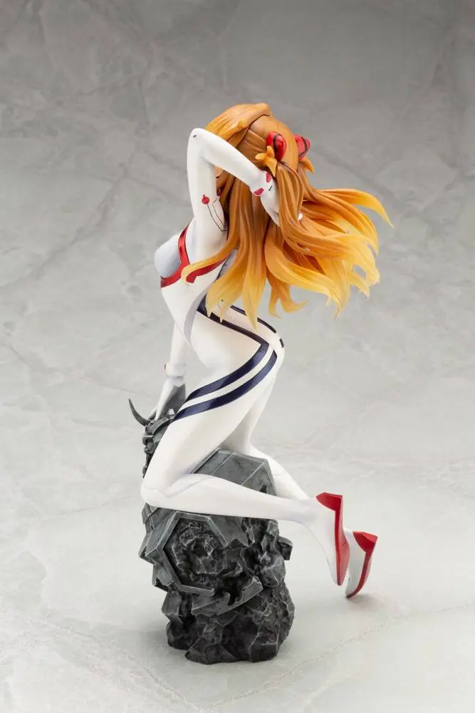 Evangelion 4 PVC Statue 1/6 Asuka Shikinami Langley White Plugsuit Ver. 23 cm product photo