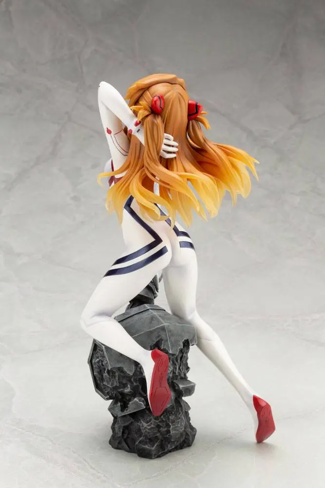 Evangelion 4 PVC Statue 1/6 Asuka Shikinami Langley White Plugsuit Ver. 23 cm product photo