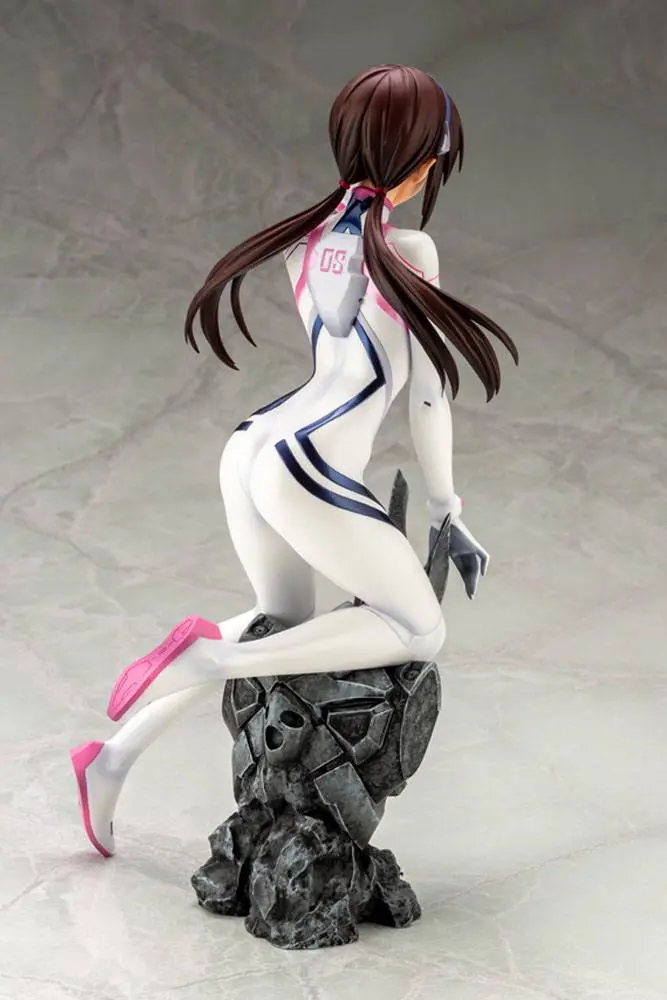Evangelion 4 PVC Statue 1/6 Mari Makinami Illustrious White Plugsuit Ver. 24 cm product photo