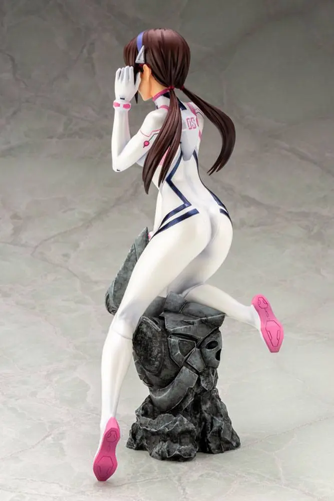 Evangelion 4 PVC Statue 1/6 Mari Makinami Illustrious White Plugsuit Ver. 24 cm product photo