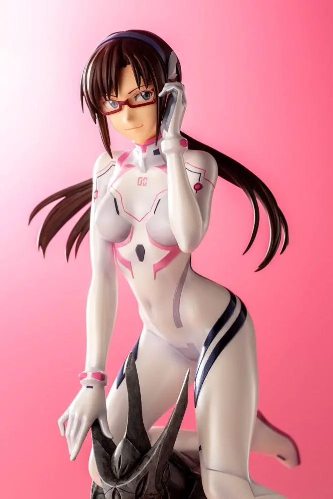 Evangelion 4 PVC Statue 1/6 Mari Makinami Illustrious White Plugsuit Ver. 24 cm product photo