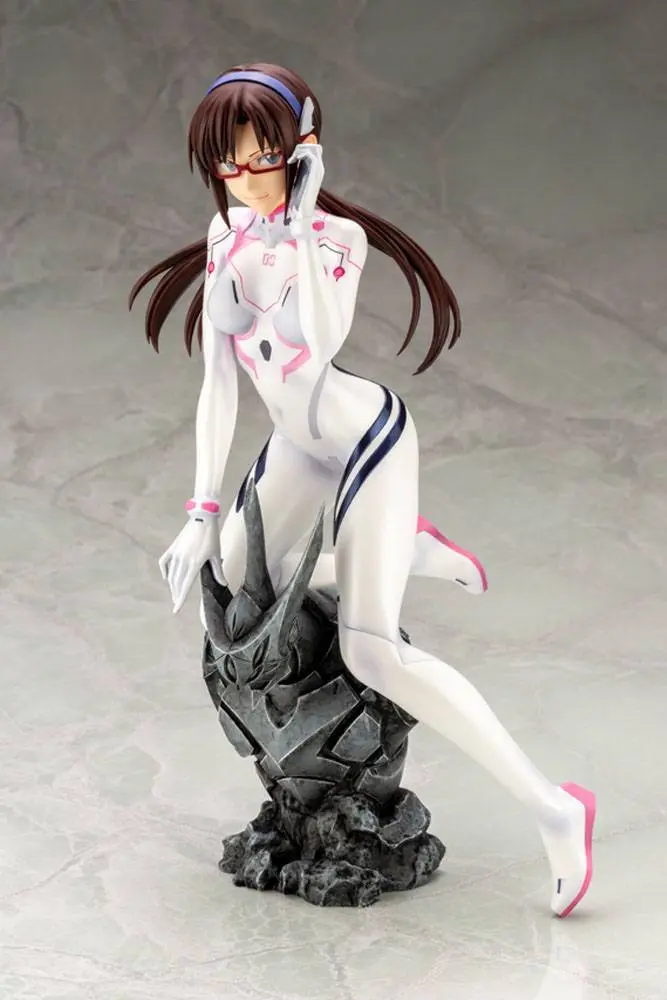 Evangelion 4 PVC Statue 1/6 Mari Makinami Illustrious White Plugsuit Ver. 24 cm product photo