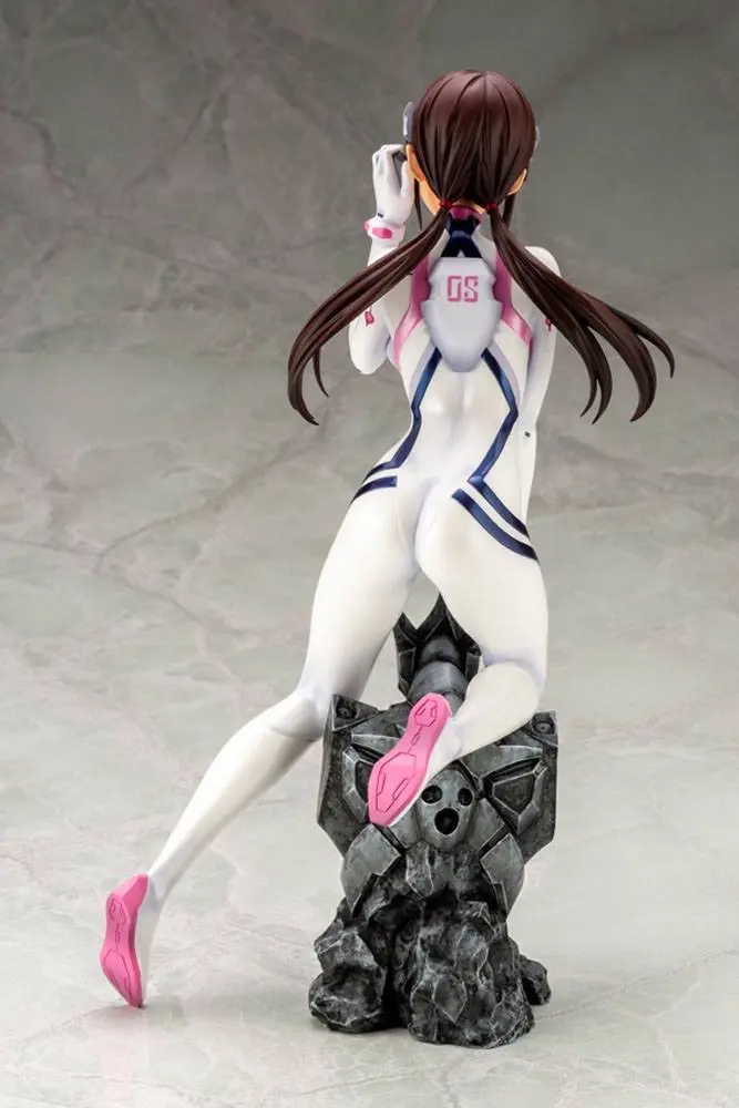 Evangelion 4 PVC Statue 1/6 Mari Makinami Illustrious White Plugsuit Ver. 24 cm product photo