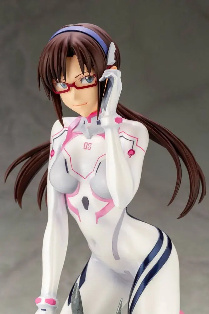 Evangelion 4 PVC Statue 1/6 Mari Makinami Illustrious White Plugsuit Ver. 24 cm product photo