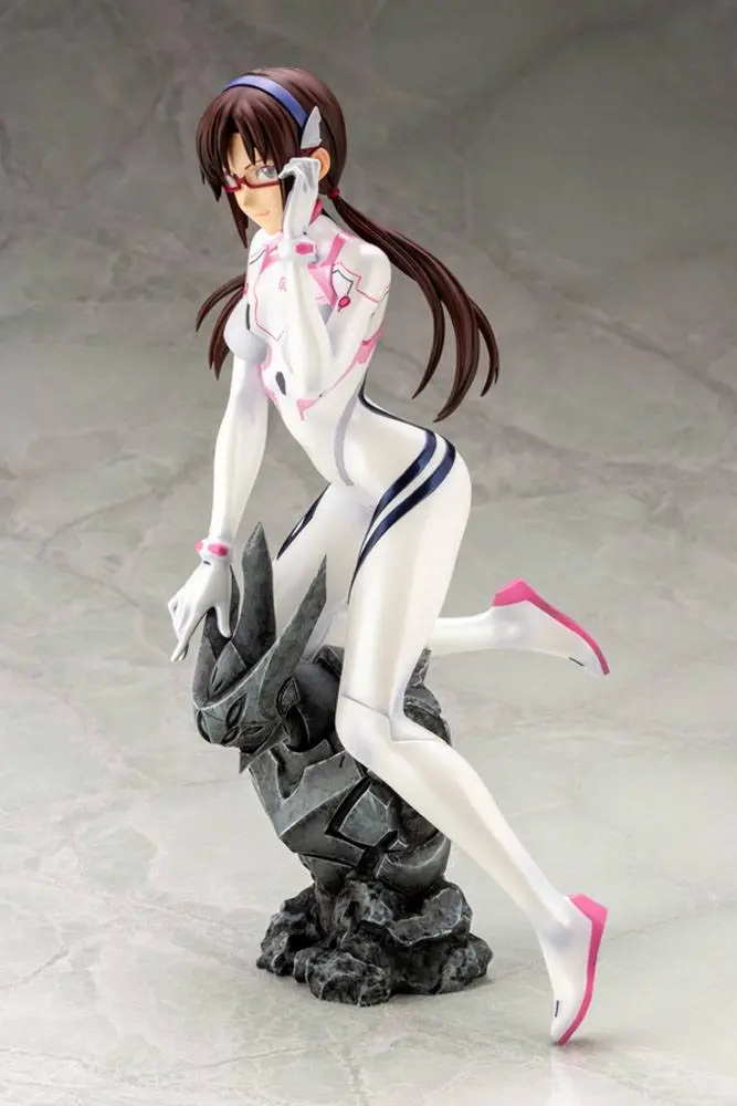Evangelion 4 PVC Statue 1/6 Mari Makinami Illustrious White Plugsuit Ver. 24 cm product photo