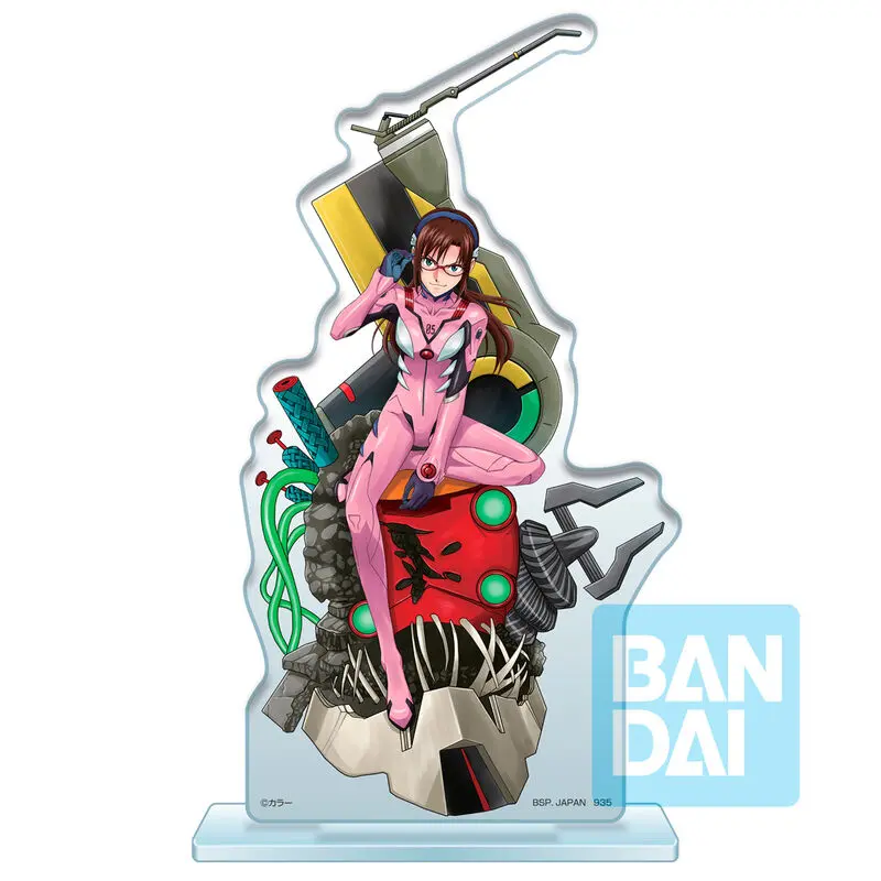 Evangelion: 3.0 + 1.0 Ichibansho Acrylic Figure Mari Makinami Illustrious (Operation Started!) 21 cm product photo