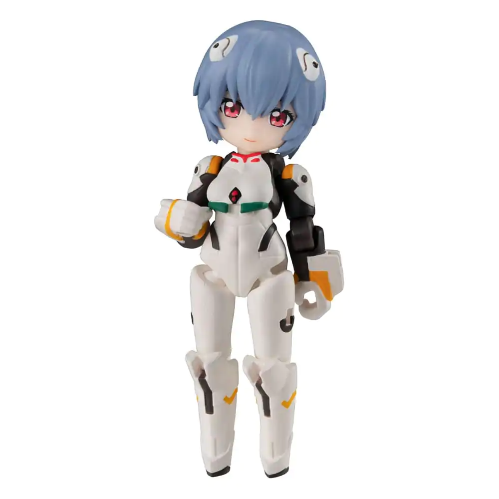 Evangelion Desktop Army Figures Ayanami Rei & Evangelion No. 0 (Kai) 15 cm  product photo