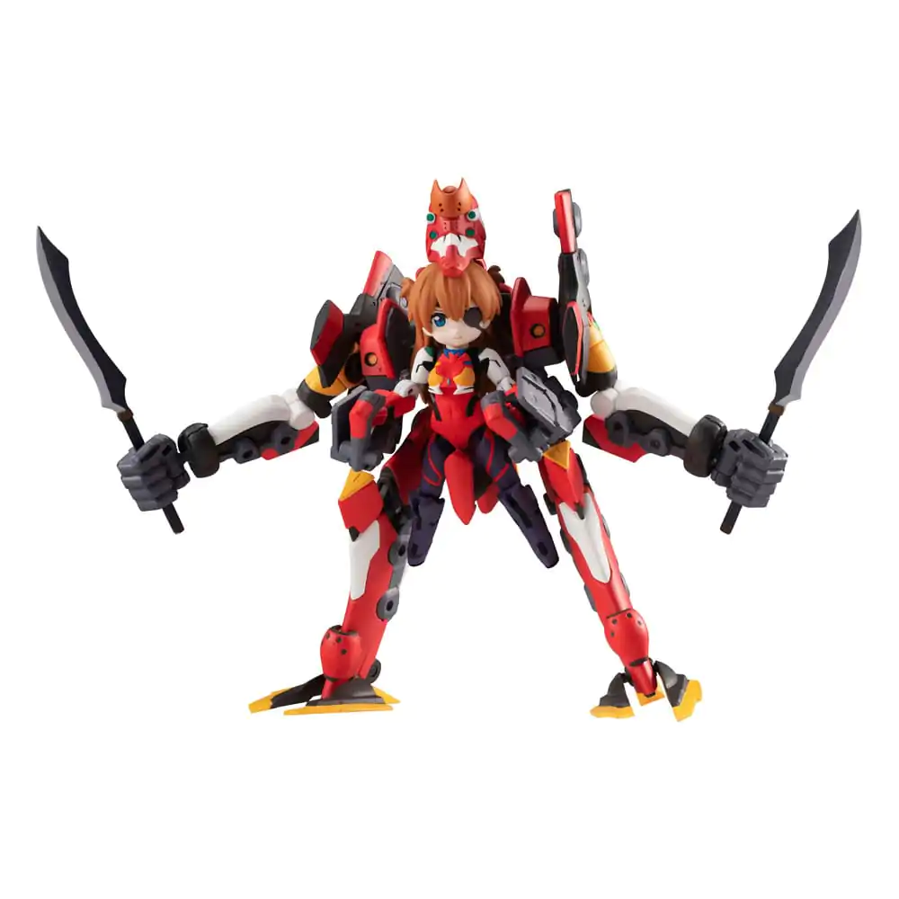 Evangelion Desktop Army Figures Shikinami Asuka Langley & Evangelion 2 8 - 15 cm  product photo