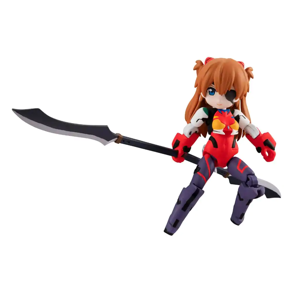 Evangelion Desktop Army Figures Shikinami Asuka Langley & Evangelion 2 8 - 15 cm  product photo