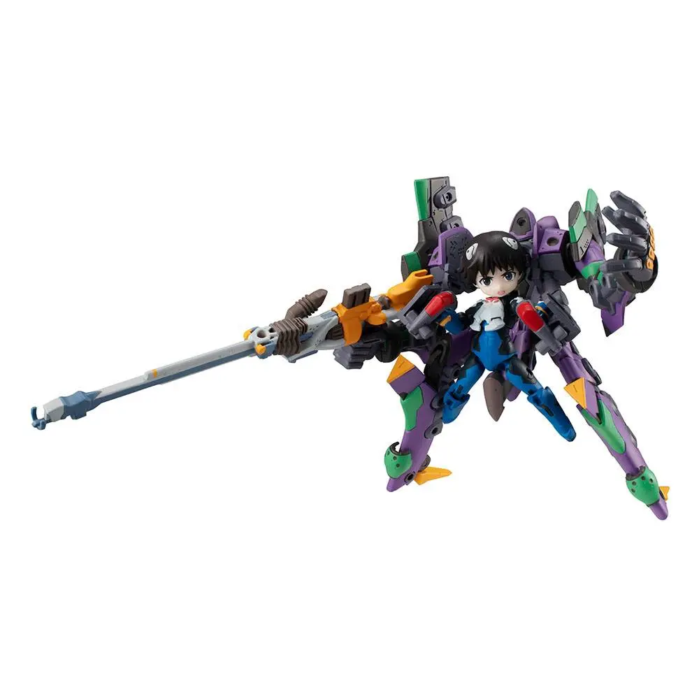Evangelion Desktop Army Figure Shinji Ikari &amp; Evangelion No. 1 15 cm product photo