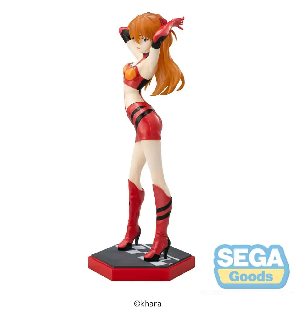Evangelion Luminasta PVC Statue Evangelion Racing Asuka Shikinami Langley Pit Walk 25 cm product photo