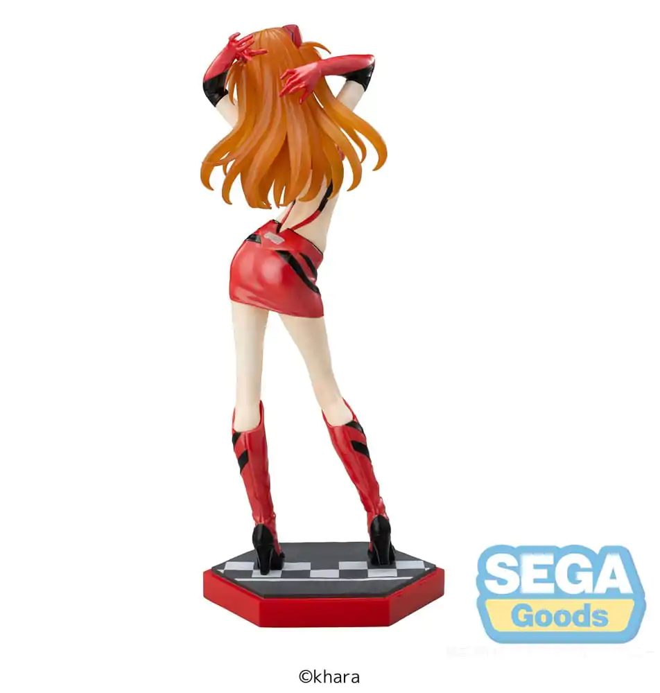 Evangelion Luminasta PVC Statue Evangelion Racing Asuka Shikinami Langley Pit Walk 25 cm product photo