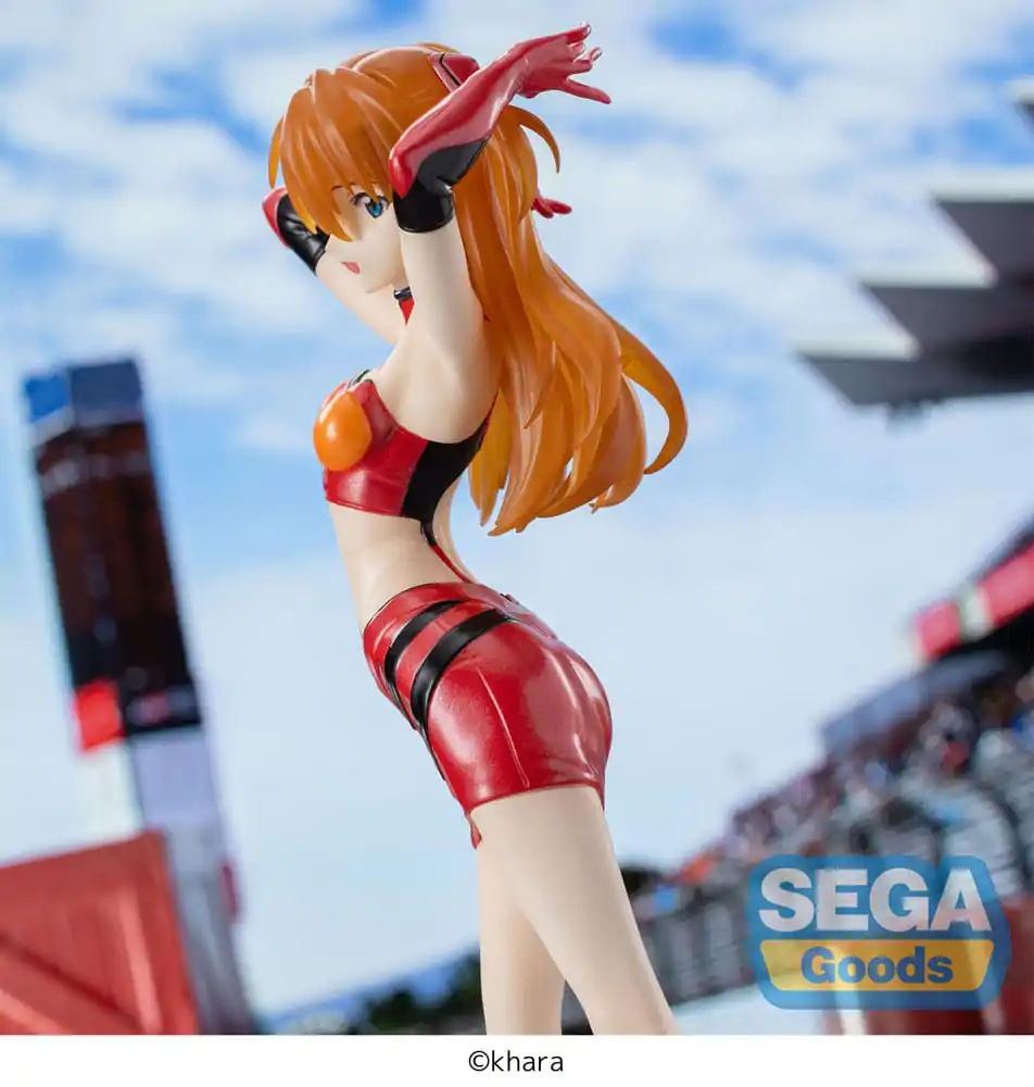 Evangelion Luminasta PVC Statue Evangelion Racing Asuka Shikinami Langley Pit Walk 25 cm product photo