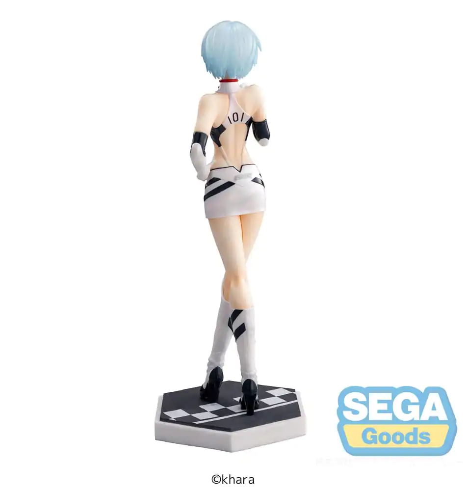 Evangelion Luminasta PVC Statue Evangelion Racing Rei Ayanami Pit Walk 21 cm product photo