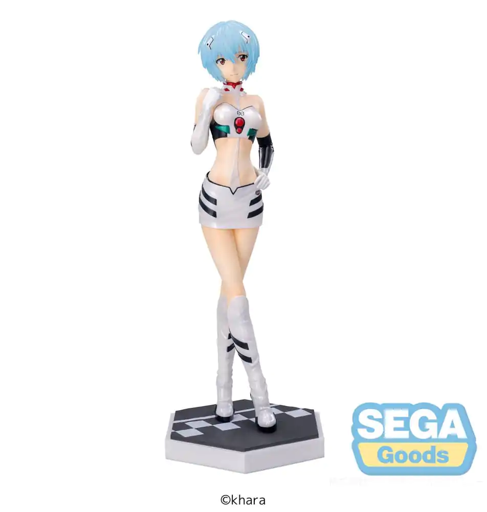 Evangelion Luminasta PVC Statue Evangelion Racing Rei Ayanami Pit Walk 21 cm product photo