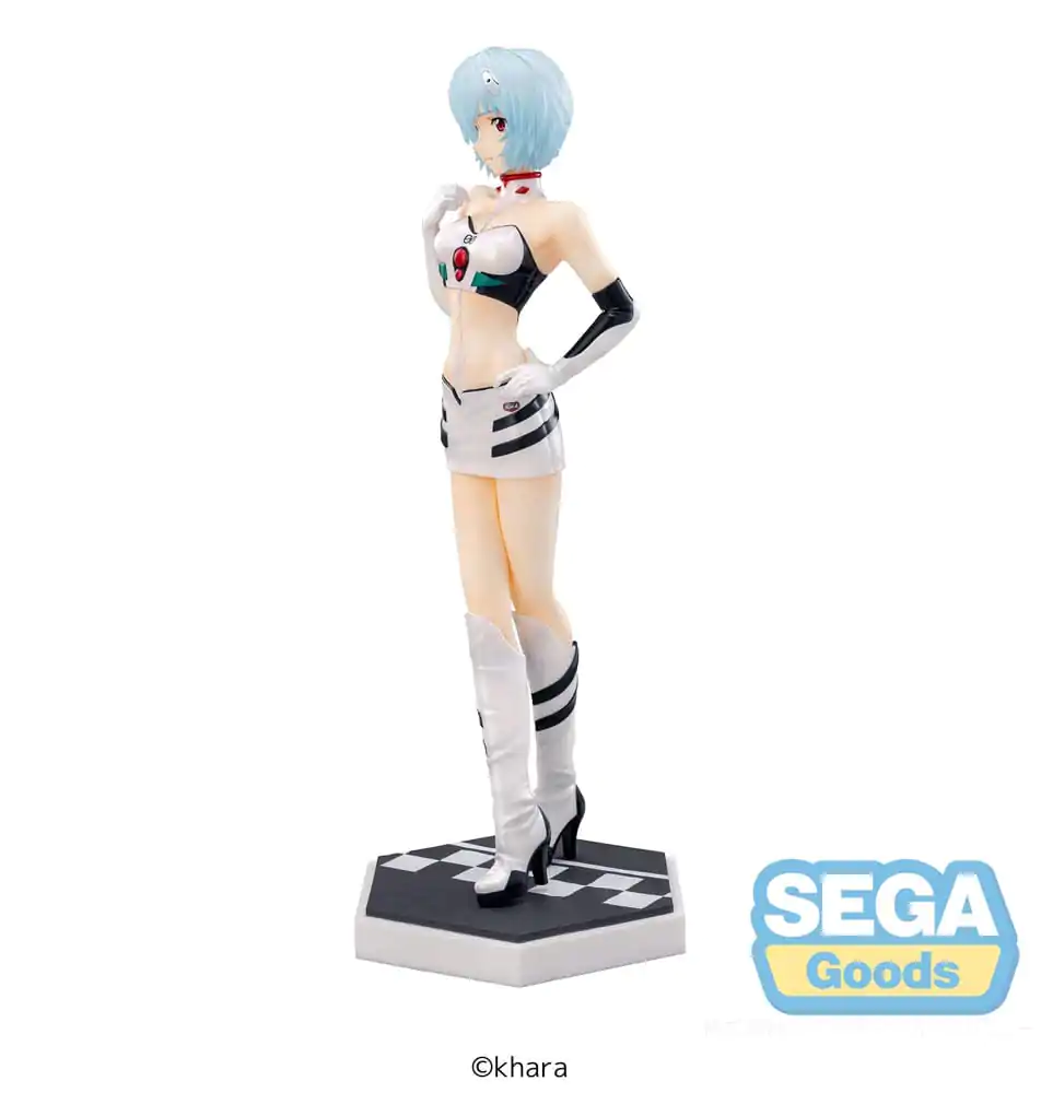 Evangelion Luminasta PVC Statue Evangelion Racing Rei Ayanami Pit Walk 21 cm product photo