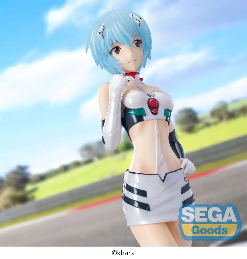 Evangelion Luminasta PVC Statue Evangelion Racing Rei Ayanami Pit Walk 21 cm product photo