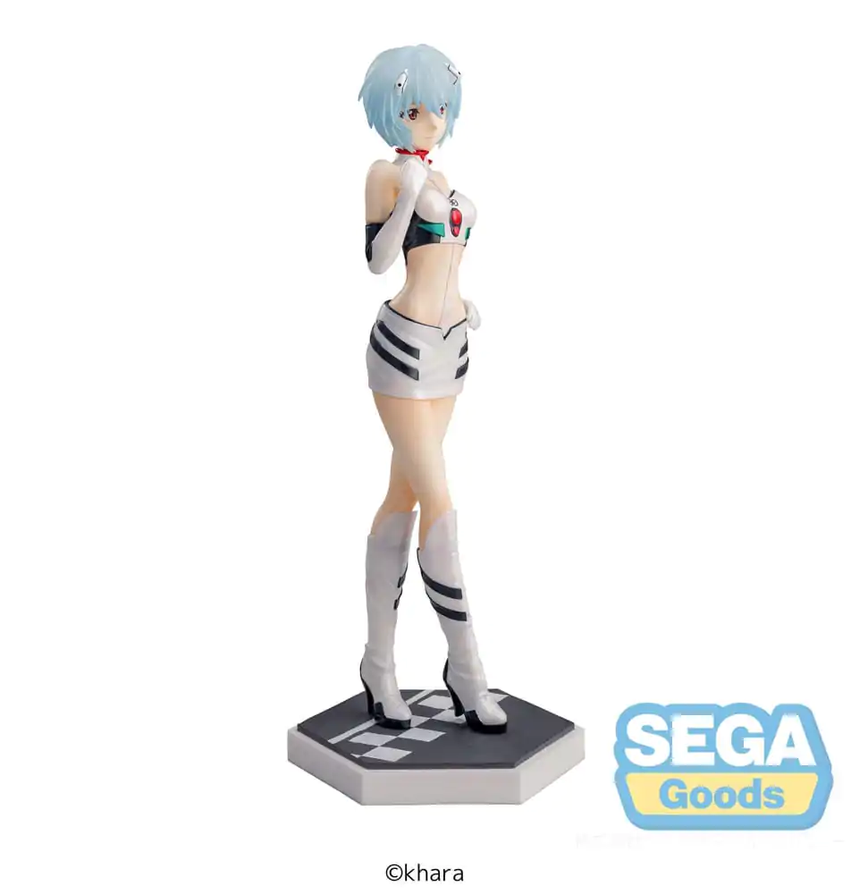 Evangelion Luminasta PVC Statue Evangelion Racing Rei Ayanami Pit Walk 21 cm product photo