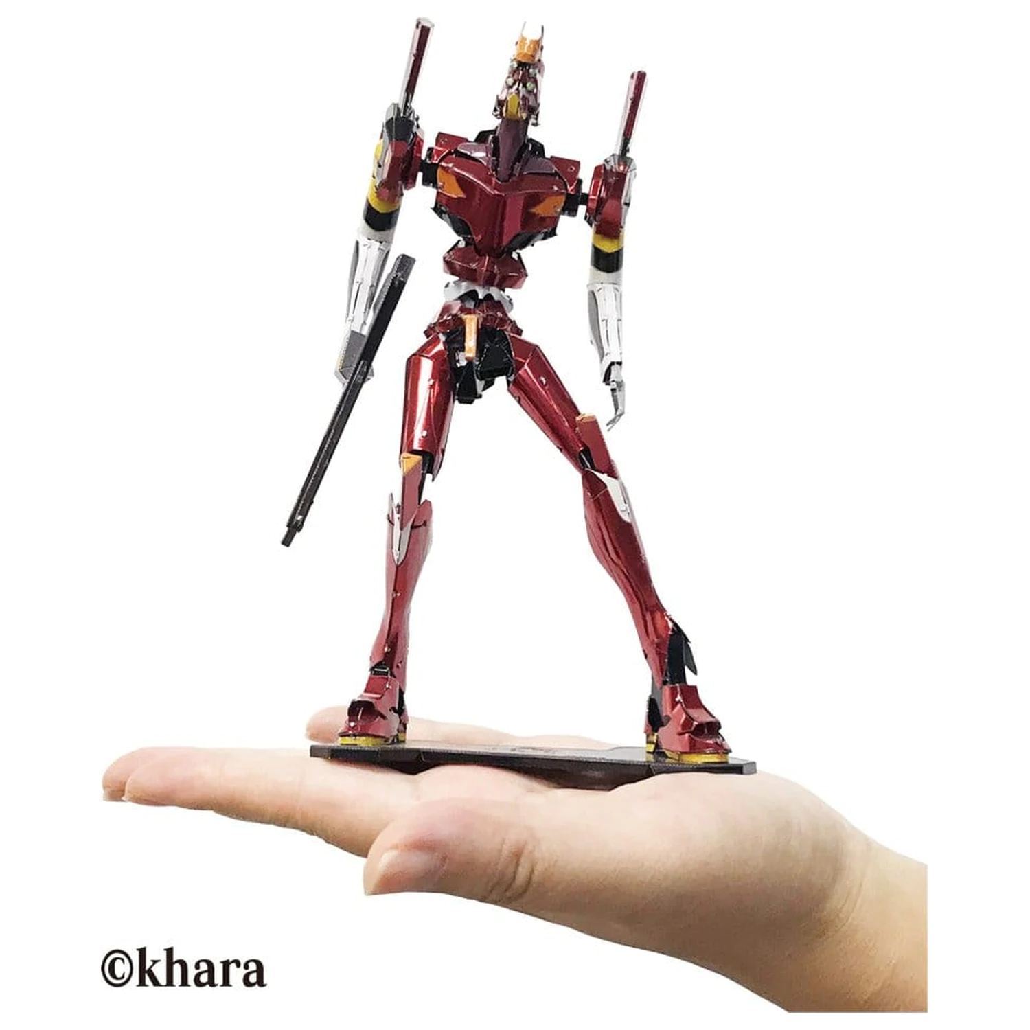 Evangelion Metallic Nano Plastic Model Unit 02 17 cm product photo